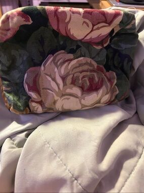Cosmetic Pouch - Pink and Green